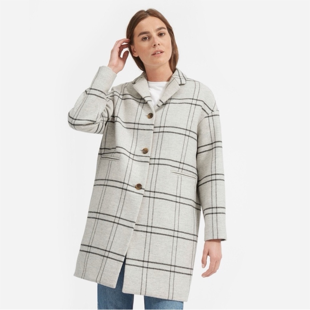 Everlane plaid coat